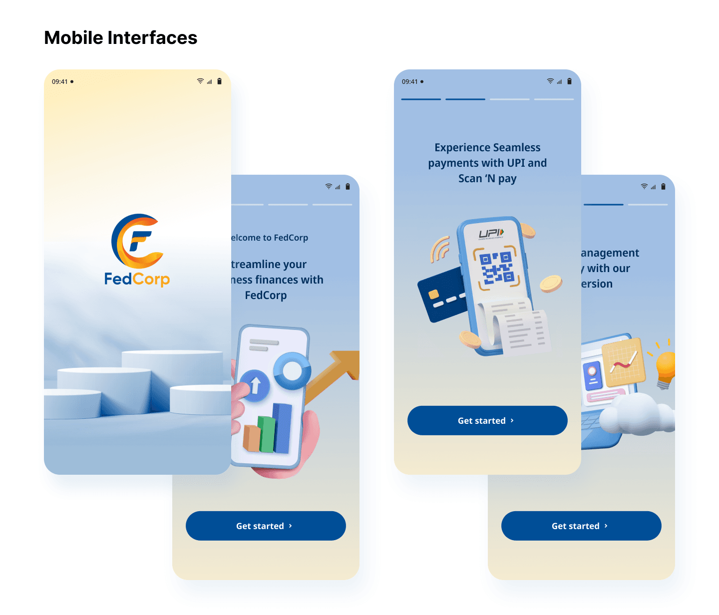 FedCorp Banking App Redesign - Image 1