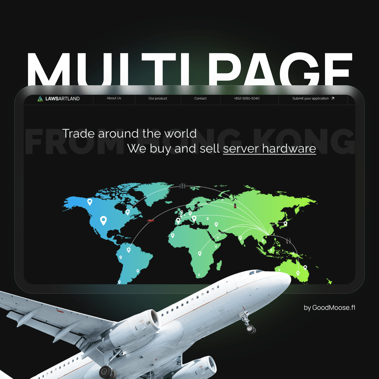 LawsArtland — international trading company website - Image 1